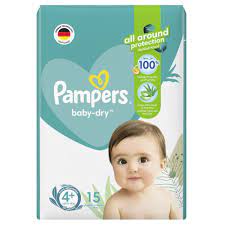 PAMPERS S4+ 15