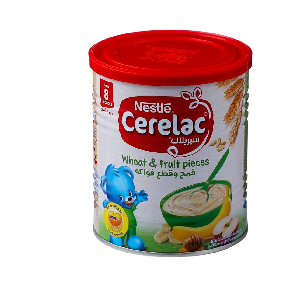 CERELAC WHEAT & FRUIT PCS 400G
