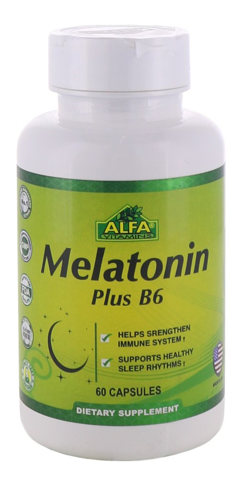 ALFA MELATONIN+B6 60