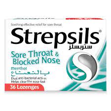 STREPSILS MENTHOL SORE THROAT 36
