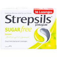 STREPSILS SUGAR FREE 36