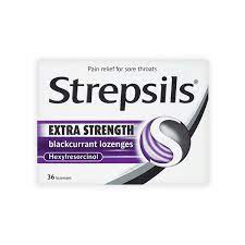 STREPSILS EXTRA BLACK 36