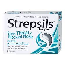 STREPSILS MENTHOL SORE THROAT 24