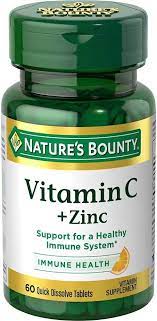 NB VIT C+ZINC 60
