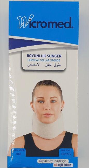 WICROMED CERVICAL COLLAR SPONG 1