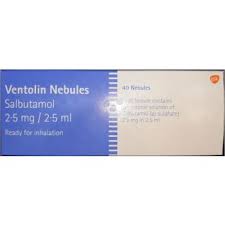 VENTOLIN NEBULES 40