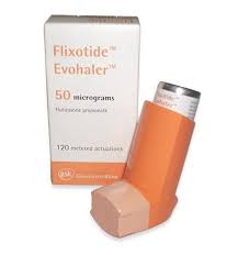FLIXOTIDE EVOHALER 50MCG 120
