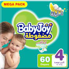 BABYJOY 4 MEGA PK LARGE 60