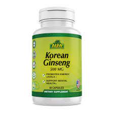 ALFA KOREAN GINSENG 1000MG 60