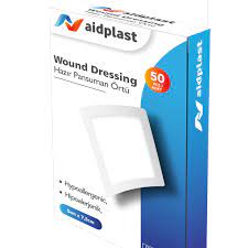 AIDPLAST WOUND DRESSING TRANS 5x7.5