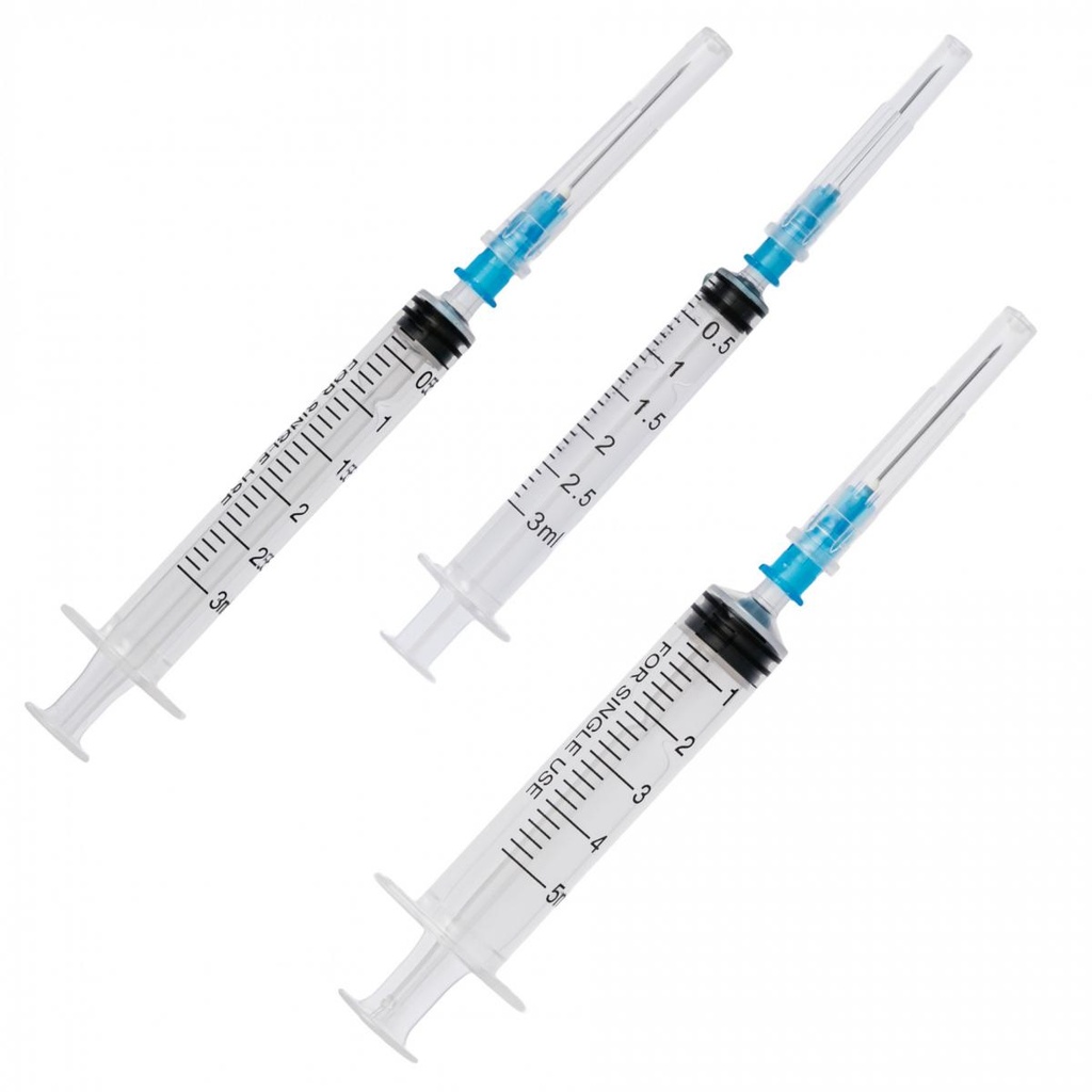 SUNMED SYRINGE W.NEDLE 3ML