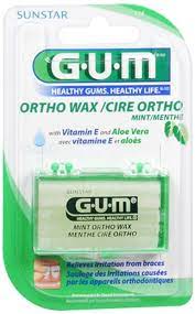 GUM ORTHO WAX MINT