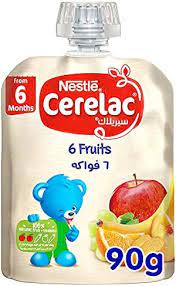 CERELAC POUCH 5 FRUITS 90G