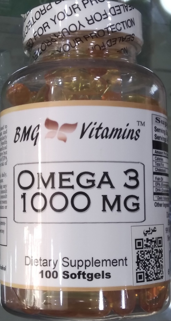 OMEGA 3 1000MG 100