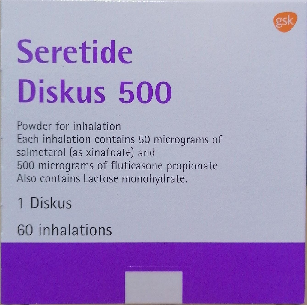 SERETIDE DISKUS 50/500MCG