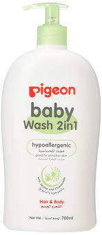 PIGEON BABY WASH 2 IN 1 700ML