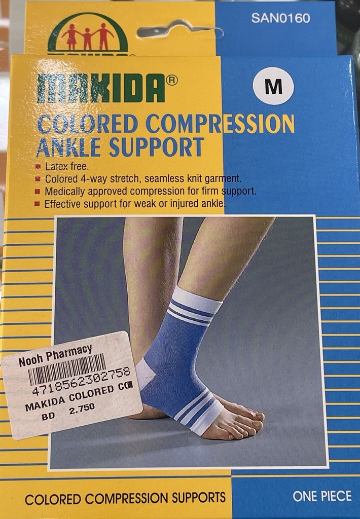 MAKIDA COLORED COMP ANKLE M
