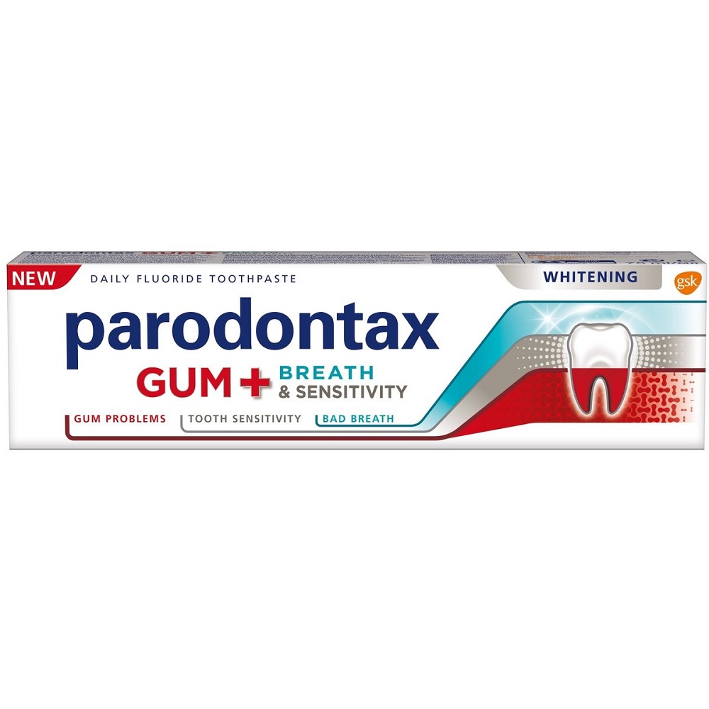 PAR GUM+ BREATH&SENS WHITENING 75ML