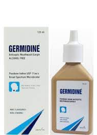 GERMIDINE ANTISEPTIC GARGLE 125ML