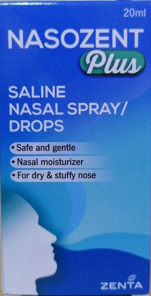 NASOZENT PLUS N.SPRAY 20ML