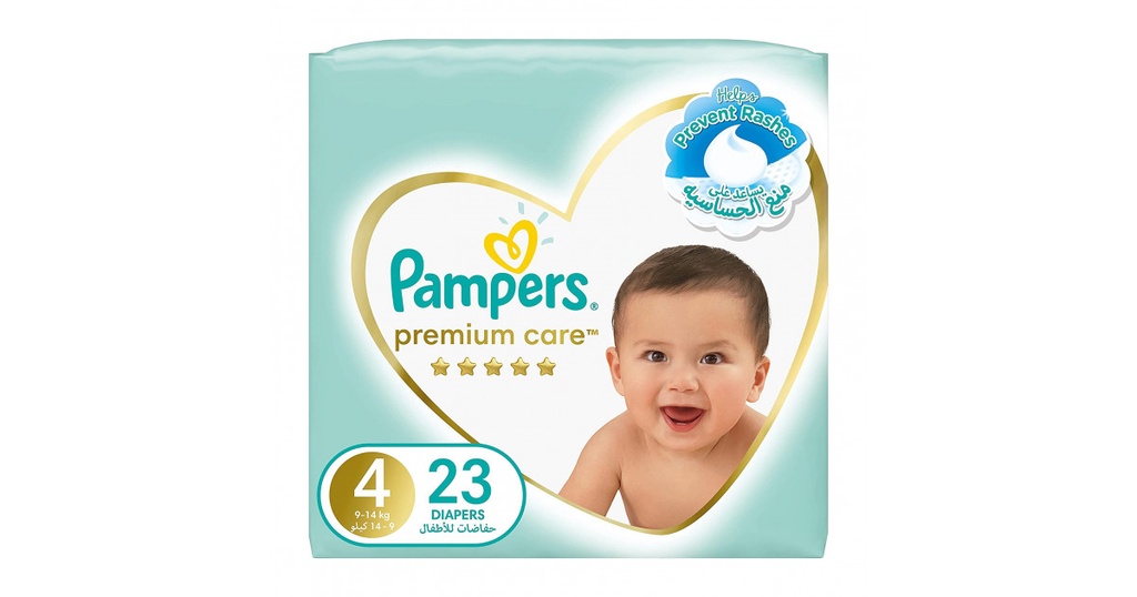 PAMPERS PREMIUM CARE  #4 23