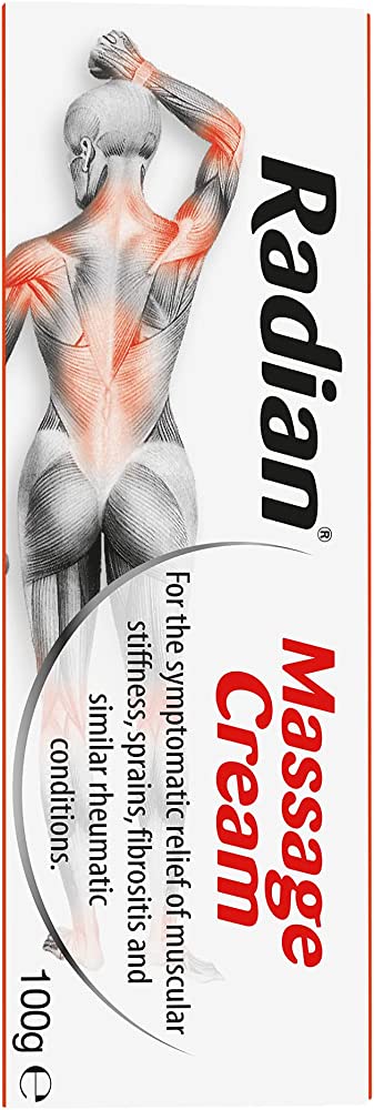 RADIAN MASSAGE CREAM 100MG