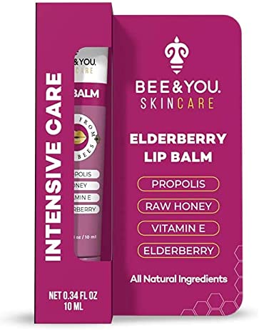 BEE&YOU ELDERBERRY LIP BALM 10ML