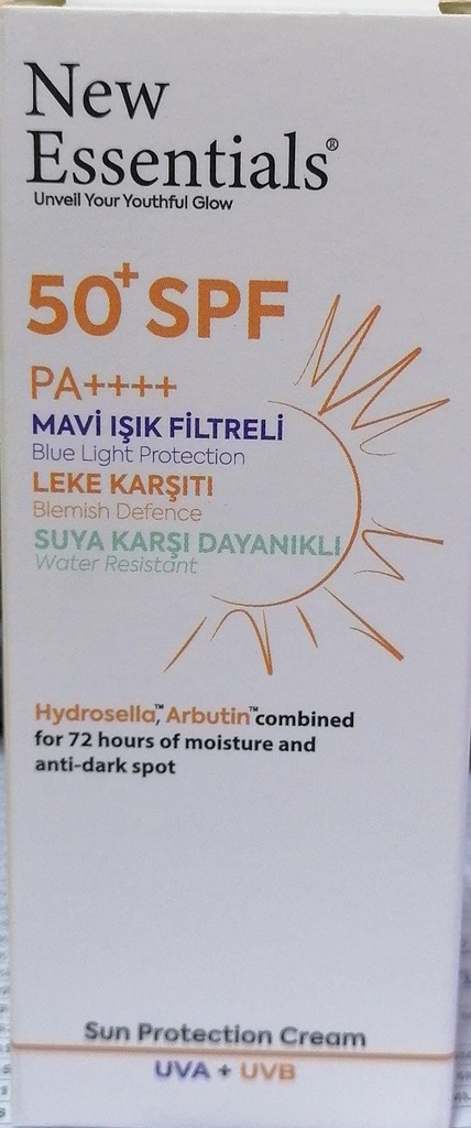 NEW ESSENTIALS SUNSCREEN 50ML