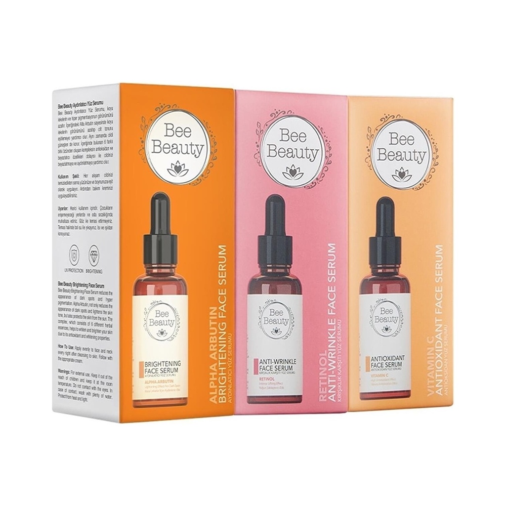 BEE BEAUTY BRIGHTENING FACE SERUM 30ML