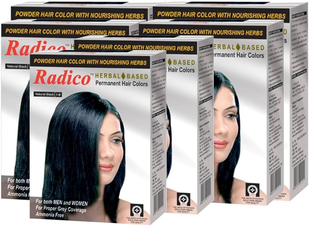 RADICO NATURAL DARK BROWN 6SACHET