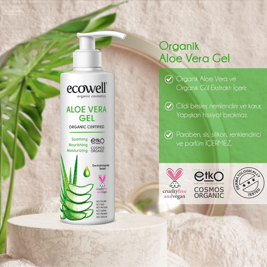 ECOWELL ALOE VERA GEL 200ML