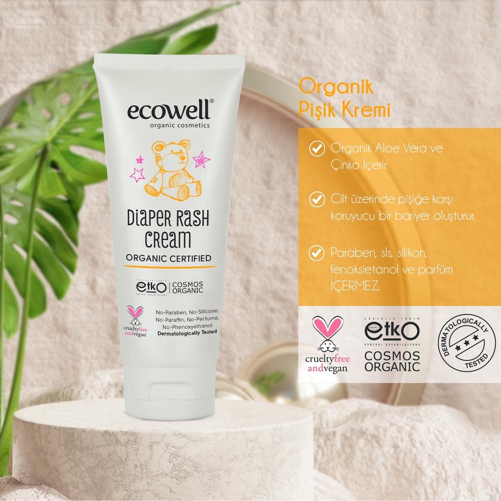 ECOWELL DIAPER RASH CREAM 110G