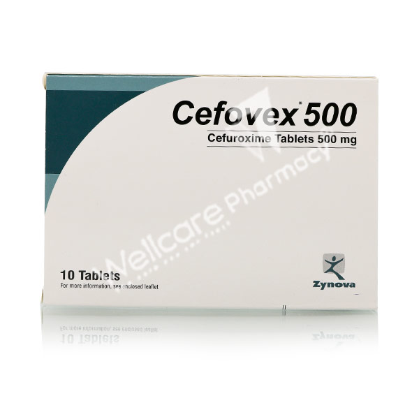 CEFOVEX 500MG 10